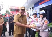 Jelang Nataru 2026, Plt. Bupati dan Kapolres Lampung Tengah Tinjau Pos Pengamanan