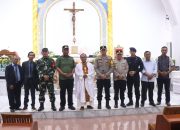 Jelang Natal, Plt. Bupati Lampung Tengah dan Forkopimda Gelar Patroli Pengamanan di Gereja Santa Lidwina