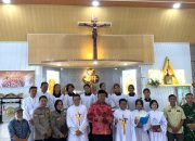 Rayakan Natal dan Tahun Baru 2026, Plt Bupati Lampung Tengah Kunjungi Sejumlah Gereja