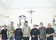 Rayakan Natal dan Tahun Baru 2026, Plt. Bupati Lampung Tengah Kunjungi Gereja Katolik Bandar Sakti