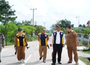 Plt. Bupati Lampung Tengah Tinjau Hasil Perbaikan Jalan Punggur–Kota Gajah dan Seputih Raman–Raman Utara