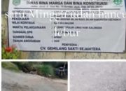 Masarakat Nyukang Harjo Dan Tokoh Pemuda Segera bongkar Total Proyek Jalan Nyukang Harjo, Kami Akan Lapor kejari, Kejati Hingga Kpk.Ri