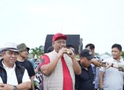 Plt.Bupati Lampung Tengah Buka Kegiatan Mancing Bersama di Destinasi Wisata Dewi Lipung