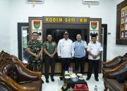 Plt Bupati Lampung Tengah dan Danrem 043/Gatam Bahas Sinergi Keamanan dan Pembangunan Daerah