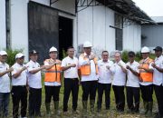 Plt Bupati Lampung Tengah Letakkan Batu Pertama Pembangunan Koperasi Merah Putih di Anak Tuha