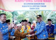 Plt Bupati Lampung Tengah Resmikan Jembatan Pasca Bencana di Kampung Sidodadi