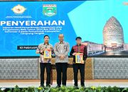 Sekda Lampung Tengah Terima LHP Kepatuhan BMD Tahun 2024–Semester I 2025