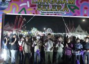 Plt. Bupati Lampung Tengah Resmi Buka Festival Kuliner Titik Kumpul “Langgam Selera”