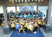 Plt Ketua TP PKK Lampung Tengah Ajak Siswa SDN 1 Gunung Sugih Belajar di Taman Edukasi PKK