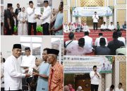 Sekda Welly Adiwantra Pimpin Safari Ramadan Pemkab Lampung Tengah di Sinar Luas