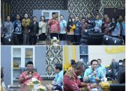 Plt. Bupati Lampung Tengah Hadiri Exit Meeting Bersama BPK RI Perwakilan Provinsi Lampung