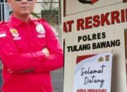Tidak Terima Adik Kandungnya Dianiaya, Ketua PWRI Tuba Tempuh Jalur Hukum