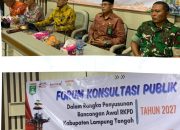 Plt Kepala Bappeda Lampung Tengah Hadiri Forum Konsultasi Publik RKPD 2027