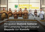 Bappeda Kabupaten Lampung Tengah Terima Kunjungan Badan Pusat Statistik, Perkuat Sinergi Data Statistik dan Program Desa Cantik