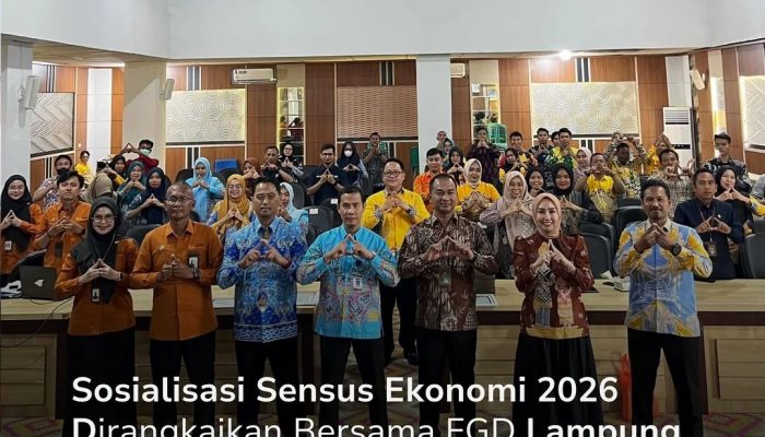 Bappeda Lampung Tengah Hadiri Sosialisasi Sensus Ekonomi 2026 dan FGD Lampung Tengah dalam Angka