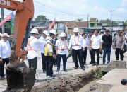 I Komang Koheri Dampingi Rahmat Mirzani Djausal Groundbreaking Jalan Metro–Wates dan Metro–Kota Gajah