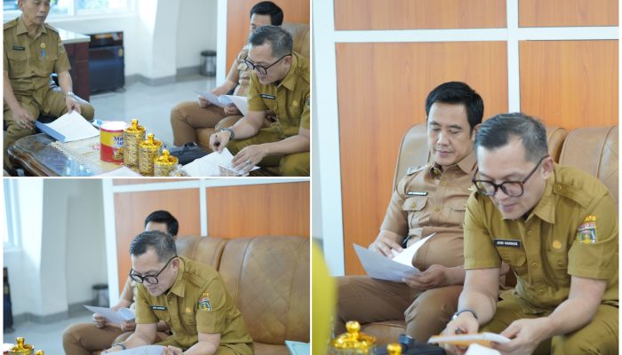 Pemkab Lampung Tengah Bahas Perpanjangan Program Jaminan Kesehatan PBPU dan BP