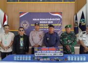 Lembaga Pemasyarakatan Kelas llB Gunung Sugih Mengadakan Ikrar Pemasyarakatan Bersih Dari Handphone Ilegal, Narkoba, Dan Penipuan