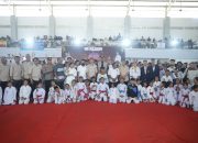 Plt Bupati I Komang Koheri, Resmi Membuka Kejuaraan Federasi Olahraga Karatedo Indonesia (FORKI) Lamteng