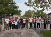 Plt Bupati Lampung Tengah Sosialisasikan Sertifikat Halal UMKM di Car Free Day Tugu Canang