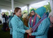 Plt Ketua TP PKK Lampung Tengah Hadiri Kunker TP PKK Pusat di Agropark PKK Provinsi Lampung
