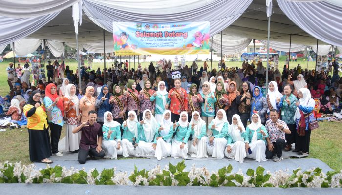 Bunda PAUD Lampung Tengah Buka Gebyar Kreativitas Mamamia Competition 2026 di Kalirejo