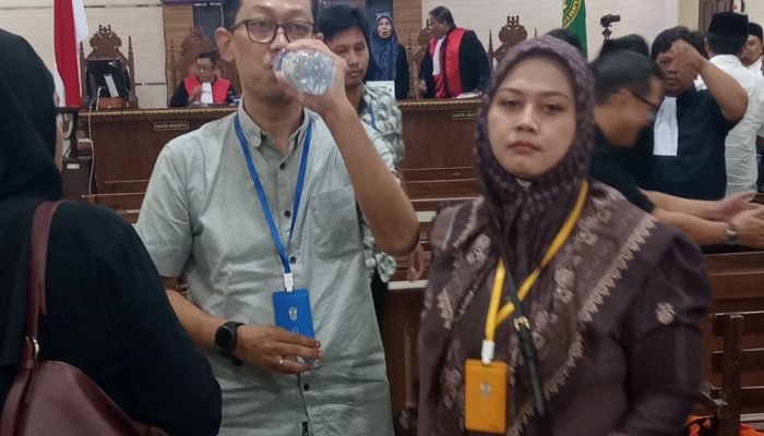 Kaban ULP/UKPBJ Lamteng, Wendi Mahardika S,T. Terlihat Gelisah, Gugub Dan Berbelit-Belit
