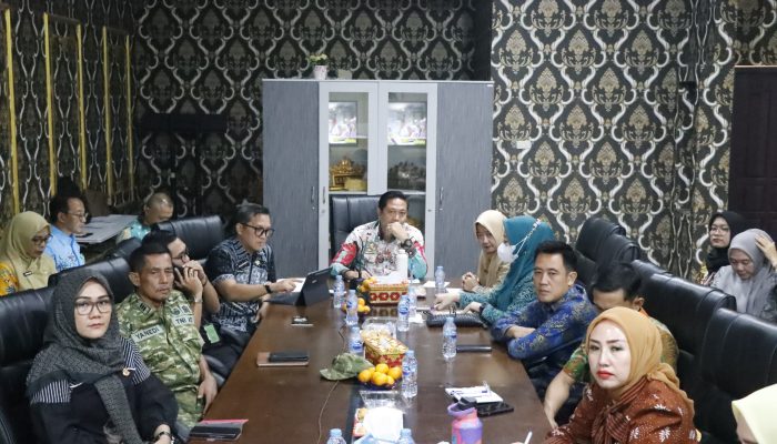 SEKDA WELLY ADIWANTRA HADIRI RAKOR TP2TB BERSAMA PEMPROV LAMPUNG