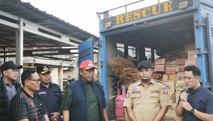 Plt. Bupati Lampung Tengah Salurkan Bantuan Logistik Kemensos untuk Perkuat Lumbung Sosial