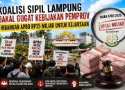 Koalisi Sipil Lampung Soroti Hibah Rp35 Miliar ke Kejaksaan, Siapkan Aksi di Kantor Gubernur