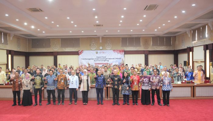 Pemkab Lampung Tengah Perkuat Sinergi Inklusi Keuangan dalam Rapat Pleno TPAKD Provinsi Lampung