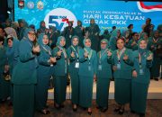 Plt Ketua TP PKK Lampung Tengah Hadiri Puncak HKG PKK Nasional ke-54 di Makassar