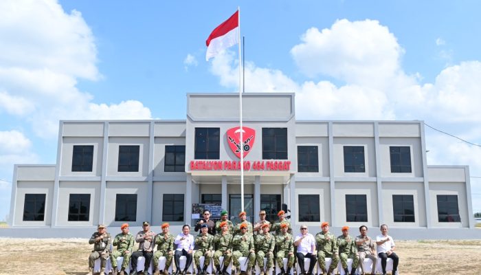 Panglima Korpasgat Resmikan Markas Batalyon Para Komando 464 Pasgat di Lampung