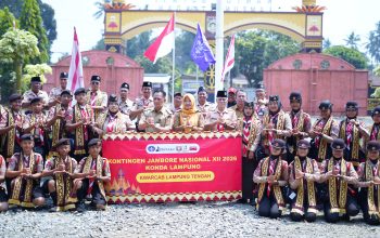 Pemkab Lampung Tengah Lepas Kontingen Jambore Nasional XII 2026