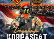 DIRGAHAYU KE-79 KORPS PASUKAN GERAK CEPAT
